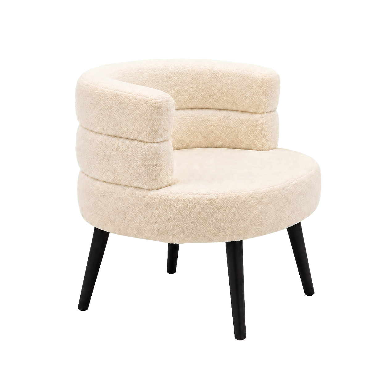 Boucle chair transparent product image