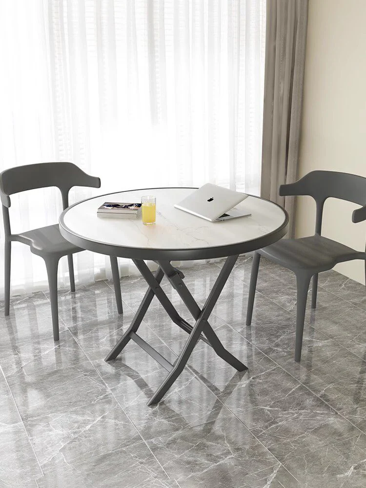Round Wooden Folding Table