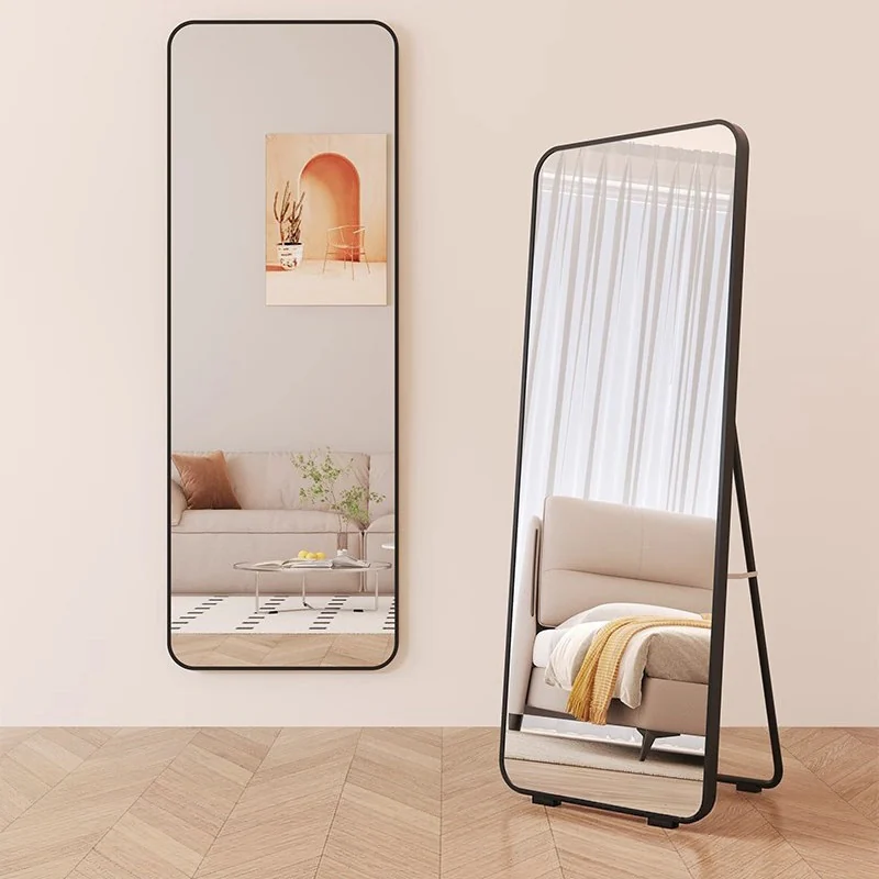 Black Frame Full-Length Mirror